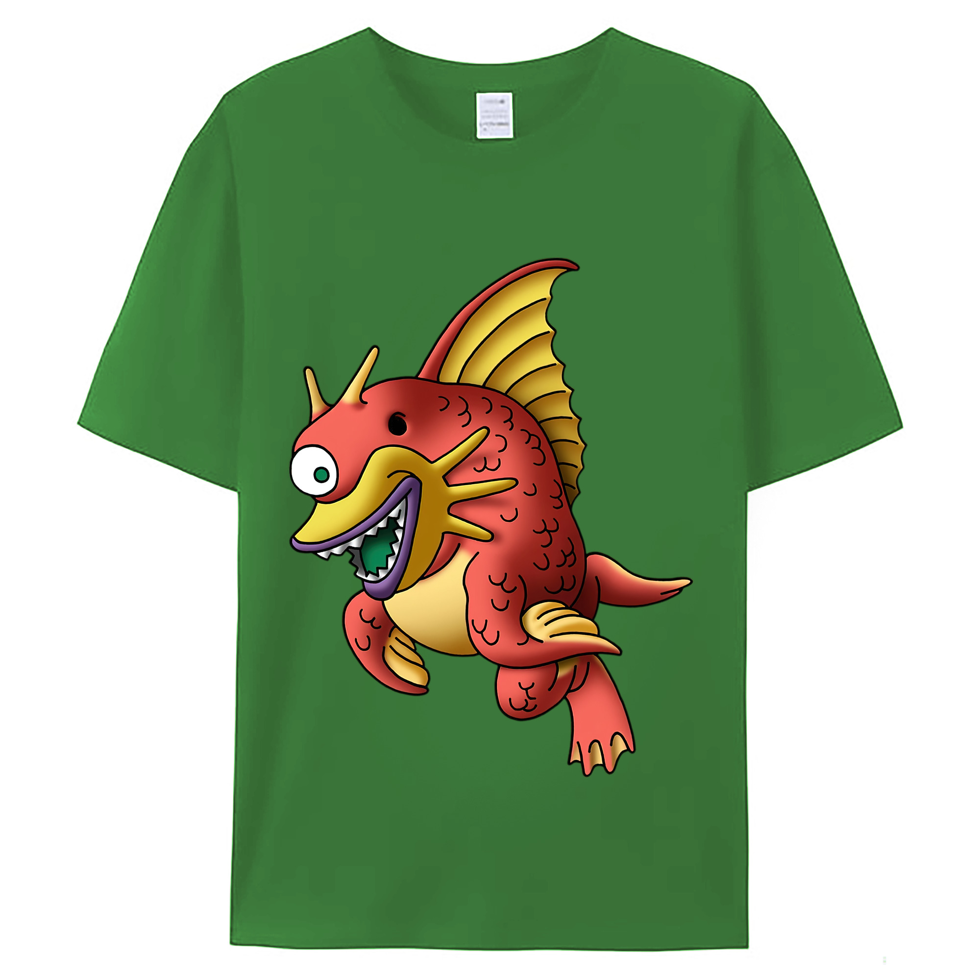 （画像用） ドラゴンクエスト Doragon Kuesuto Dragon Quest レディースカジュアルプリントTシャツ（綿100％）